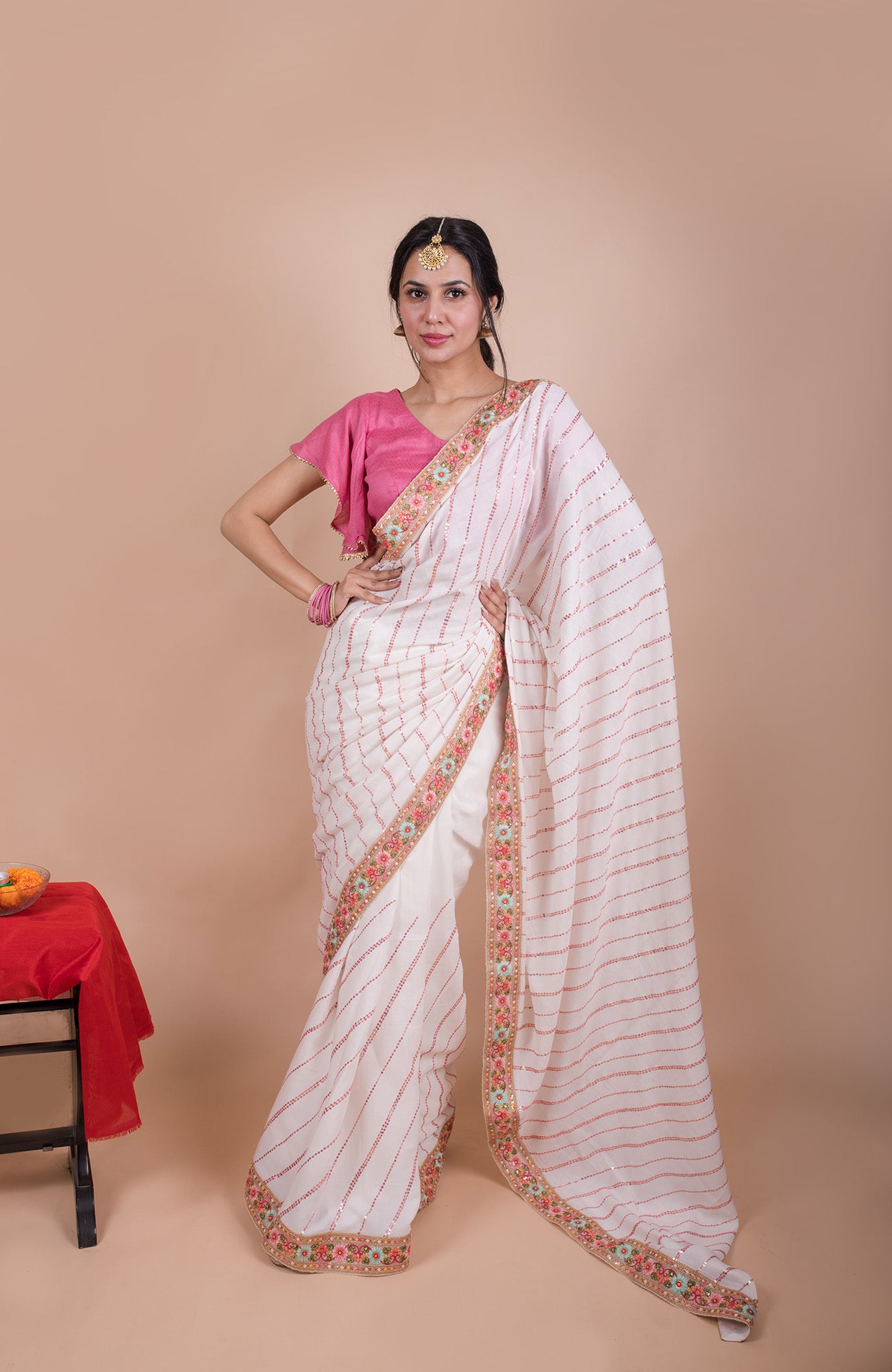 SHOW-STOPPER SOYBEAN SAREE