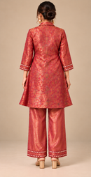 Brocade Top & Tissue Trouser Co-ord Set