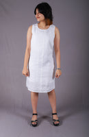 Linen White Dress