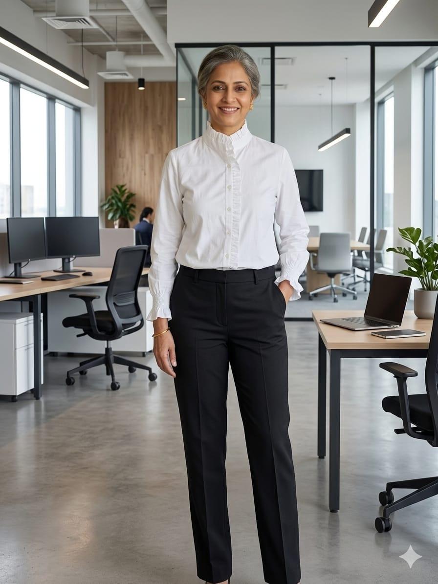 Ruffled Shirt - The Anokha Bandhan